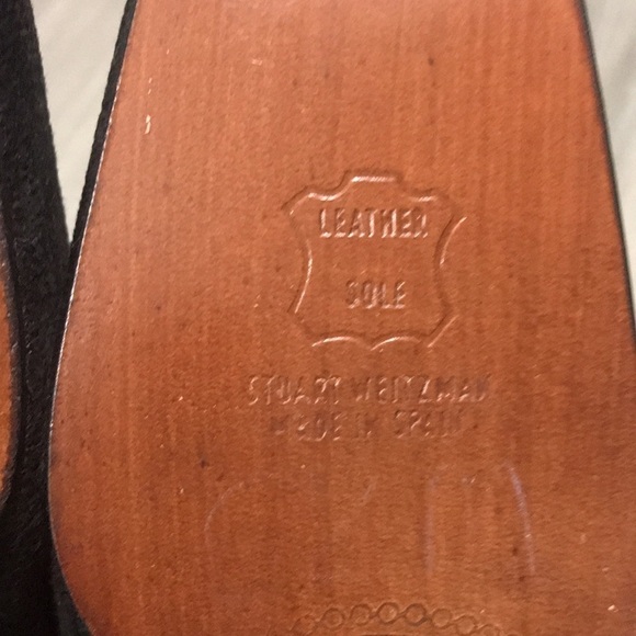 Stuart Weitzman Vintage Square Toe Pumps - Picture 8 of 9